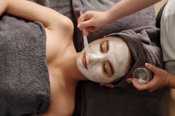 application masque de beaute